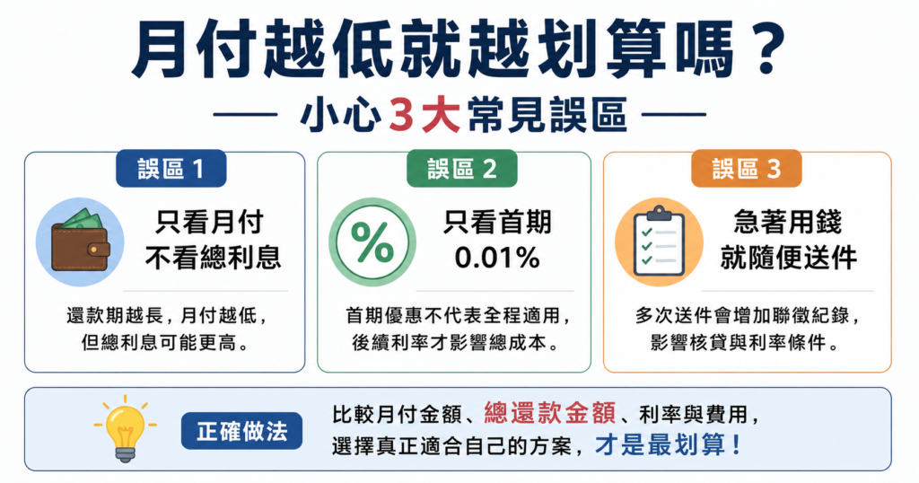 月付 2,881 元起輕鬆借!10 年期專屬速審,降低月付壓力一次看懂